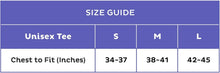 Load image into Gallery viewer, classic-white-tee-sizes