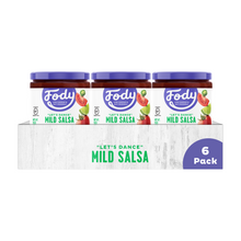 Load image into Gallery viewer, &lt;b&gt;&lt;big&gt; Low FODMAP Mild Salsa &lt;/big&gt;&lt;/b&gt; &lt;br&gt; 6 Pack &lt;br&gt; &lt;small&gt;Gluten Free&lt;/small&gt;
