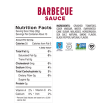 Load image into Gallery viewer, &lt;b&gt;&lt;big&gt; Low FODMAP &lt;br&gt;BBQ Sauce&lt;/big&gt; &lt;br&gt; &lt;/b&gt;&lt;small&gt;Gluten-Free&lt;/small&gt;
