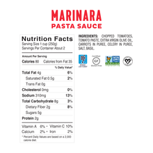 Load image into Gallery viewer, &lt;b&gt;&lt;big&gt; Low FODMAP &lt;br&gt; Marinara Sauce &lt;/big&gt;&lt;/b&gt;&lt;br&gt;&lt;small&gt;Onion &amp; Garlic Free&lt;/small&gt;

