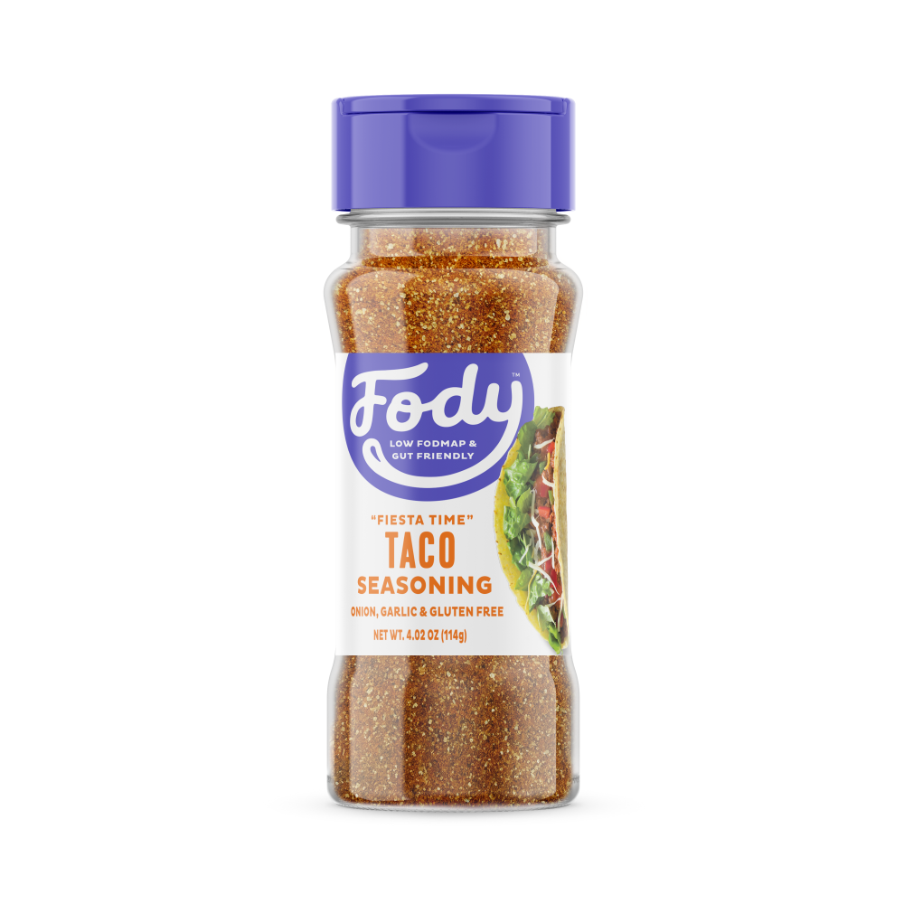 <b><big> Low FODMAP <br> Taco Seasoning</b></big> <br> <small> Gluten, Onion, and Garlic Free</small>